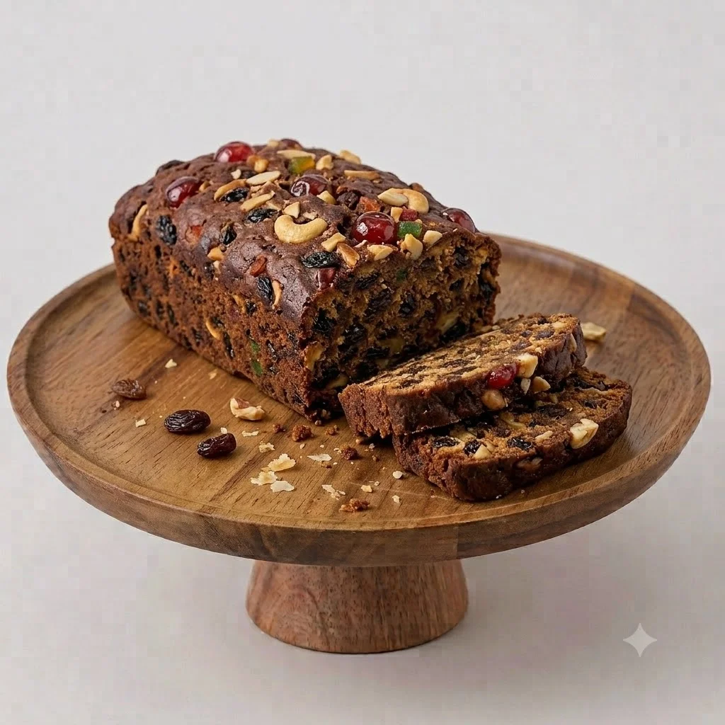 Rich plum cake